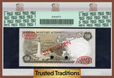 Welt Banknoten  TT PK 32s 1974-82 BERMUDA $50 "ELIZABETH II" "SPECIMEN" PCGS 67 PPQ NONE FINER! RARE BANKNOTE LISTED ON EBAY! SUPERB GEM NEW GRADED BY PCGS WITH A POPULATION OF FOUR AT THIS GRADE LEVEL AND NO OTHER GRADE FIN