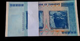 Welt Banknoten  TT PK 91 2008 ZIMBABWE 100 TRILLION TOTAL PACK 100 NOTES UNCIRCULATED WITH COA! IN OUR CURRENT INVENTORY IS AN OPPORTUNITY TO ACQUIRE A FRESH PACK/BUNDLE OF 100 TOTAL UNCIRCULATED 100 TRILLION DOLLAR NOTES .
