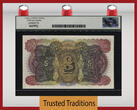 Welt Banknoten 5 LIBRAS 1934 TT PK R32 MOZAMBIQUE  ESTERLINAS LCG 66 PPQ ONLY GEM CERTIFIED THIS IS THE ONLY EXAMPLE CERTIFIED AS GEM ACCORDING TO PMG POPULATION REPORT.