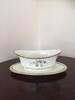 Other TT LENOX MORNING BLOSSOM VINTAGE CHINA MINT ~ RARE GRAVY BOAT + UNDER PLATE! -