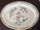 Other TT LENOX MORNING BLOSSOM VINTAGE CHINA MINT~ LARGE OVAL SERVING PLATTER 16 INCH! -