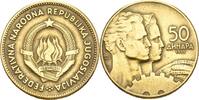 Jugoslavien 50 Dinar 1955 Föderative Volksrepublik Jugoslawien (1945–1963) VZ