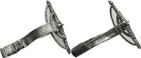England Römische Silberfibel Armbrustfibel -