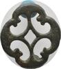 Italien Geometrische Scheibenfibel -