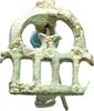 England Geometrische Scheibenfibel -