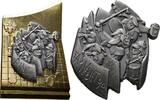 Schweiz 1994 Basler Fasnacht,Plaketten, Gold, Silber, Kupfer Vorzüglich 19,00 EUR  + 15,00 EUR frais d'envoi