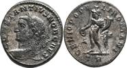 Nummus oder Follis 293-305 n.Chr. Trier (Treves) (Treveri) 296/7 n.Chr. Constantius I Chlorus VZ-prägefrisch (fast) vollständiger Silbersud