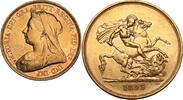 United Kingdom Gold £5 1893 Five Pound 5 Pounds Victoria  6055,71 EUR  + 16,00 EUR frais d'envoi