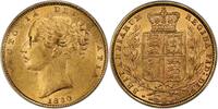 United Kingdom Sovereign Sovereign Victoria Large 0 – PCGS AU58 -