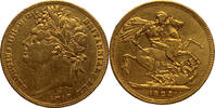 United Kingdom Sovereign Sovereign George IV Rare -