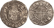 United Kingdom Hammered Silver Henry VIII Penny -