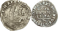 United Kingdom Hammered Silver 1643-5 Bristol Halfgroat Charles I -