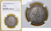 United Kingdom Halfcrown Halfcrown NGC AU53 William & Mary -