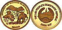 United Kingdom Modern gold coins 2000 Elephants 2000 Kip LAO 999% Pure G... 155,72 EUR  + 14,00 EUR frais d'envoi
