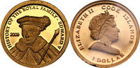 United Kingdom Modern gold coins 2009 $1 Dollar Edward V Gold Coin Cook ... 161,49 EUR  + 14,00 EUR frais d'envoi