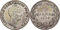 BADEN-DURLACH 6 Kreuzer 1836 Karl Leopold Friedrich, 1830-1852. 6 Kreuze... 75,00 EUR  + 9,90 EUR frais d'envoi