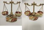  Dekoration in Optik einer Balkenwaage  altersentsprechende Gebrauchsspu... 100,00 EUR  + 9,90 EUR frais d'envoi