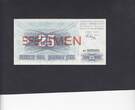 Bosnia-Herzegowina 25 Dinara Specimen 1992 P.11s UNC