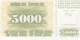 Bosnia-Herzegowina 5.000 Dinara 1993 P.16a UNC