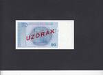 Bosnia-Herzegowina 50 Pfeniga Specimen 1990 P.57s UNC