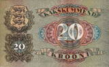 Estonian 20 Krooni 1932 P.64 UNC