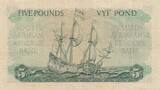 South Africa 5 Pounds 29-5-56 1956 P.96c XF
