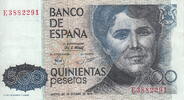Spain 500 Pesetas 1979 P.157 XF 20,00 EUR  + 5,50 EUR frais d'envoi