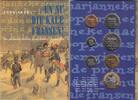 Netherlands 8,90 Gulden ORIGIN.COINFAIRSET(8)FRANCE OCCUPATION KM.SS41 -