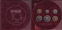 Netherlands 8,90 Gulden ORIGIN.SET(6) THEMA 10 CENT KM.PS46 -