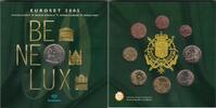 Netherlands 3 x 3,88 Euro ORIGINAL BENELUXSET(24) KM.MS66 -