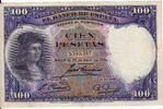 Spain 100 Pesetas 1931 P.83 XF+ 65,00 EUR  + 5,50 EUR frais d'envoi