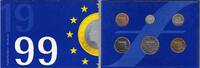 Netherlands 8,90 Gulden ORIGIN.SET(6) Intro Euro KM.SS84 -