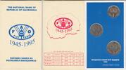 Macedonia 8 Dinar F.A.O. ORIGIN.SET(3) KM.MS2 -