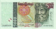 Portugal 5.000 Escudos P.190d -