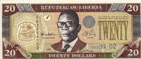 Liberia 20 Dollars P.23 -