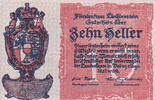 Liechtenstein 10 Heller P.1 -
