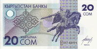 Kyrgyzstan 20 Som P.6 -