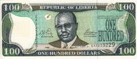 Liberia 100 Dollars P.30 -