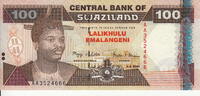 Swaziland 100 Emalangeni 2001 P.32 unz 37,50 EUR  + 5,50 EUR frais d'envoi