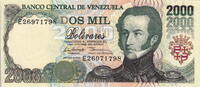 Venezuela 2.000 Bolivares P.77c -