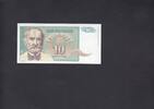 Yugoslavia 10 Dinara 1994 P.138a unz 5,00 EUR  + 5,50 EUR frais d'envoi