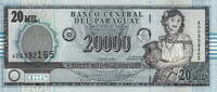 Paraguay 20.000 Guaranies P.225 -