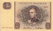 Sweden 5 Kronor P.50b -