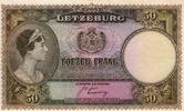 Luxembourg 50 Francs(C33c) P.46 -