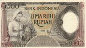 Indonesia 5.000 Rupiah P.63 -