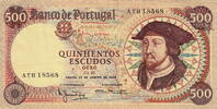 Portugal 500 Escudos P.170a -