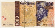 Portugal 1.000 Escudos P.188c -