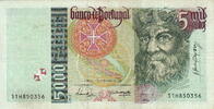 Portugal 5.000 Escudos P.190d -