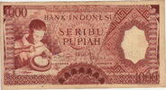 Indonesia 1.000 Rupiah P.61 -