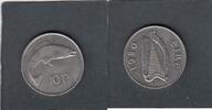 Ireland 10 Pence FISH KM.23 -
